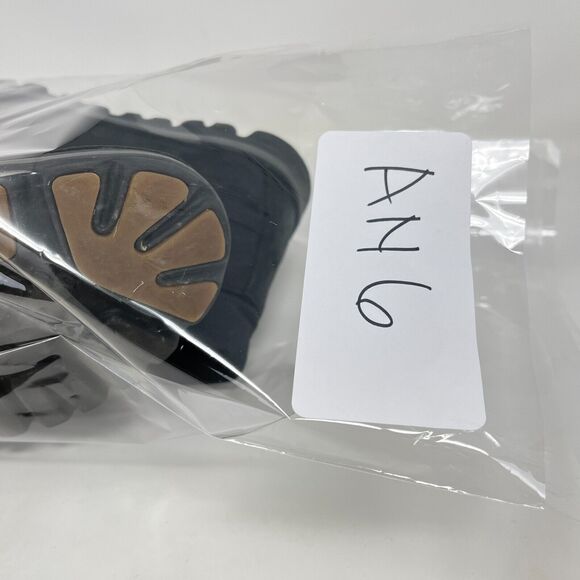 Timberland Brookton Lace Up Round Toe Black Nubuck Ankle Boots Women's Size 9 - Picture 10 of 10